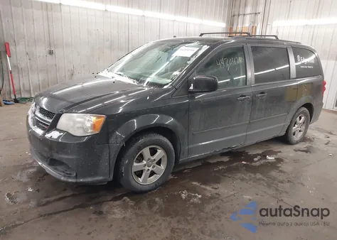 2012 Dodge Grand Caravan Sxt из США, поврежденный, VIN 2C4RDGCG8CR295131